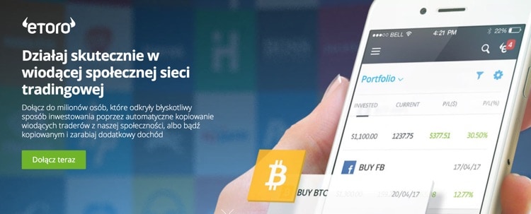 eToro – popularny w Polsce broker. Czy warto skorzystać? Wasze opinie